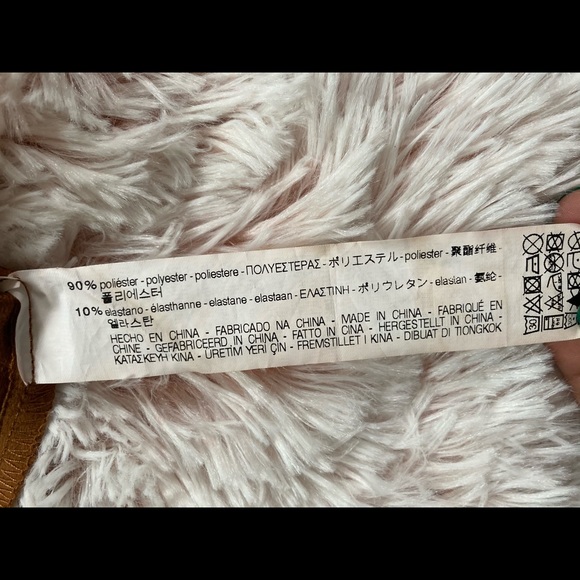 Brown suede Trafaluc Skater Skirt - Size: XS - Picture 6 of 6